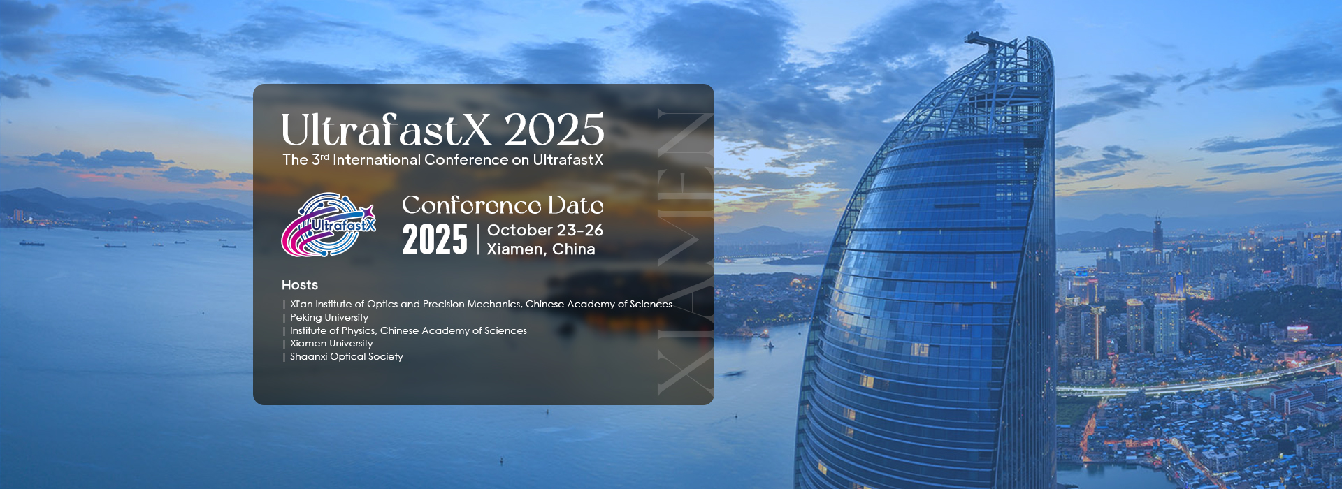 The 3rd International Conference on UltrafastX (UltrafastX 2025)